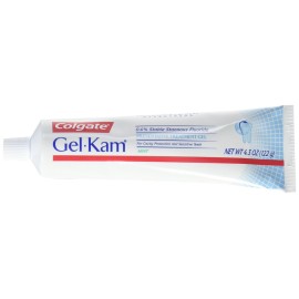 Colgate, PPAX1176035, Gel-Kam Fluoride Preventive Treatment, Gel Mint Flavor, 4.30 Ounce Tube, 1 Pack