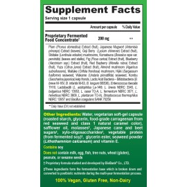 Dr. Ohhiras Probiotics Original Formula with 3 Year Fermented Prebiotics, Live Active Probiotics and The only Product with Postbiotic Metabolites, 60 Capsules