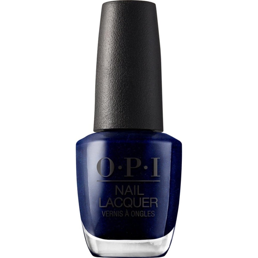 OPI Nail Lacquer Yoga-ta Get This Blue! | Opaque Dark Blue Shimmer Chip Resistant Nail Polish | Vegan, Fast Drying, Streak Free OPI Nail Lacquer Yoga-ta Get This Blue! | Opaque Dark Blue Shimmer Chip Resistant Nail Polish | Vegan, Fast Drying, Streak Free