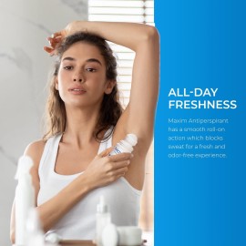 Maxim Clinical Strength Antiperspirant for Hyperhidrosis Excessive Sweating - Stops Sweat Up to 48 Hours Per Use - Antiperspirant for Men and Women Certain to Keep you Dri Maxim Clinical Strength Antiperspirant for Hyperhidrosis Excessive Sweating - Stops Sweat Up to 48 Hours Per Use - Antiperspirant for Men and Women Certain to Keep you Dri