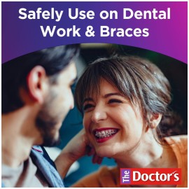 The Doctor\'s BrushPicks, Interdental Brushes and Dental Pick 2-in-1, Plaque Remover for Teeth, 120 Toothpicks, 1 Pack