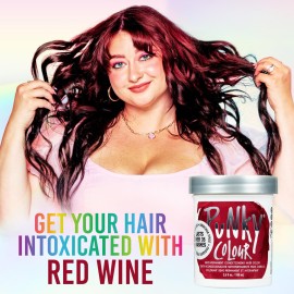 Punky Red Wine Semi Permanent Conditioning Hair Color, 3.5oz Punky Red Wine Semi Permanent Conditioning Hair Color, 3.5oz