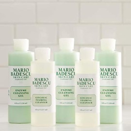 Mario Badescu Enzyme Cleansing Gel Face Wash, Oil-Free Facial Cleanser with Papaya Enzyme & Grapefruit Extract, Exfoliating Skin Care for All Skin Types, Removes Excess Oil & Impurities, 8 Fl Oz Mario Badescu Enzyme Cleansing Gel Face Wash, Oil-Free Facial Cleanser with Papaya Enzyme & Grapefruit Extract, Exfoliating Skin Care for All Skin Types, Removes Excess Oil & Impurities, 8 Fl Oz