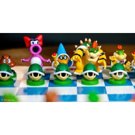 Super Mario Chess Set | 32 Custom Sculpt Chess Pieces Including Iconic Characters - Mario, Luigi, Peach, Toad, Bowser | Super Mario Themed Chess Game Super Mario Chess Set | 32 Custom Sculpt Chess Pieces Including Iconic Characters - Mario, Luigi, Peach, Toad, Bowser | Super Mario Themed Chess Game