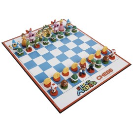 Super Mario Chess Set | 32 Custom Sculpt Chess Pieces Including Iconic Characters - Mario, Luigi, Peach, Toad, Bowser | Super Mario Themed Chess Game Super Mario Chess Set | 32 Custom Sculpt Chess Pieces Including Iconic Characters - Mario, Luigi, Peach, Toad, Bowser | Super Mario Themed Chess Game