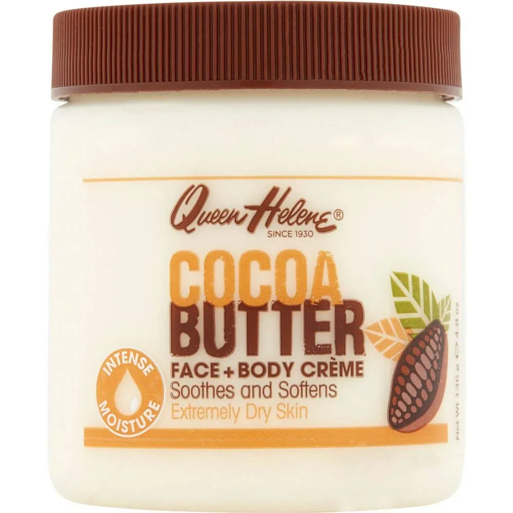 Queen Helene Cocoa Butter Face & Body Cream, 4.8 Oz (Packaging May Vary) Queen Helene Cocoa Butter Face & Body Cream, 4.8 Oz (Packaging May Vary)