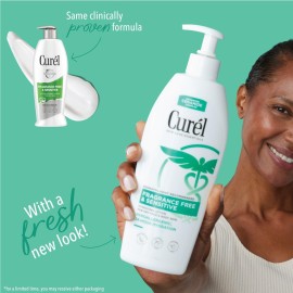 Curel Fragrance Free Comforting Body Lotion, Unscented Dry Skin Moisturizer for Sensitive Skin, with Advanced Ceramide Complex, Repairs Moisture Barrier, 20 oz Curel Fragrance Free Comforting Body Lotion, Unscented Dry Skin Moisturizer for Sensitive Skin, with Advanced Ceramide Complex, Repairs Moisture Barrier, 20 oz