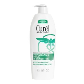 Curel Fragrance Free Comforting Body Lotion, Unscented Dry Skin Moisturizer for Sensitive Skin, with Advanced Ceramide Complex, Repairs Moisture Barrier, 20 oz Curel Fragrance Free Comforting Body Lotion, Unscented Dry Skin Moisturizer for Sensitive Skin, with Advanced Ceramide Complex, Repairs Moisture Barrier, 20 oz