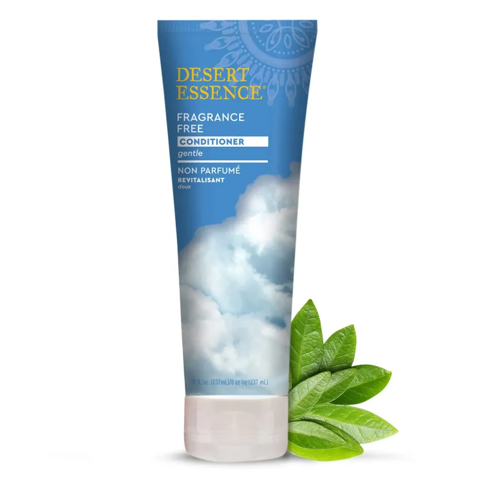 Desert Essence Fragrance Free Conditioner - Gentle, Paraben, Gluten & Cruelty-Free - Smooths & Softens Hair - No Oil Residue - For All Hair Types - 8 fl oz Desert Essence Fragrance Free Conditioner - Gentle, Paraben, Gluten & Cruelty-Free - Smooths & Softens Hair - No Oil Residue - For All Hair Types - 8 fl oz
