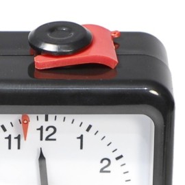 WE Games Analog Chess Clock Timer with Quartz Precision Technology, Game Timer Clock for Blitz Chess and Bullet Chess, Chess Timer Clock Official, Chess Clocks with Analog Timer for Board Games