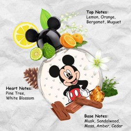 Mickey Mouse, Disney, Fragrance, for Kids, Eau de Toilette, EDT, 3.4oz, 100ml, Cologne, Spray, Made in Spain, by Air Val International Mickey Mouse, Disney, Fragrance, for Kids, Eau de Toilette, EDT, 3.4oz, 100ml, Cologne, Spray, Made in Spain, by Air Val International