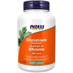 NOW Supplements, Chromium Picolinate 200 mcg, Insulin Co-Factor*, 250 Veg Capsules