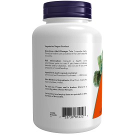 NOW Supplements, Chromium Picolinate 200 mcg, Insulin Co-Factor*, 250 Veg Capsules NOW Supplements, Chromium Picolinate 200 mcg, Insulin Co-Factor*, 250 Veg Capsules