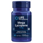 Life Extension Mega Lycopene, Prostate Health, arterial Health, antioxidant Defense, Gluten-Free, Non-GMO, 90 softgels
