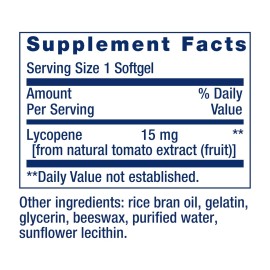 Life Extension Mega Lycopene, Prostate Health, arterial Health, antioxidant Defense, Gluten-Free, Non-GMO, 90 softgels Life Extension Mega Lycopene, Prostate Health, arterial Health, antioxidant Defense, Gluten-Free, Non-GMO, 90 softgels