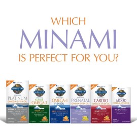Garden of Life Prenatal DHA Omega 3 Fish Oil - Minami Natural Prenatal, 60 Softgels Garden of Life Prenatal DHA Omega 3 Fish Oil - Minami Natural Prenatal, 60 Softgels