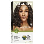 Naturtint 4N Natural Chestnut Permanent Hair Color (Pack of 1), Ammonia Free, Vegan, Cruelty Free, up to 100% Gray Coverage, Long Lasting Results (Packaging may vary)