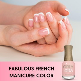 Orly French Manicure Colour | Chip-Resistant Nail Lacquer For Salon-Like Finish | Long-Lasting & Fade Resistant | Quick Dry Formula (Rose-Colored Glasses, 18ML) Orly French Manicure Colour | Chip-Resistant Nail Lacquer For Salon-Like Finish | Long-Lasting & Fade Resistant | Quick Dry Formula (Rose-Colored Glasses, 18ML)