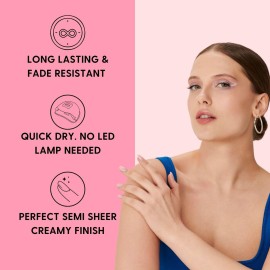 Orly French Manicure Colour | Chip-Resistant Nail Lacquer For Salon-Like Finish | Long-Lasting & Fade Resistant | Quick Dry Formula (Rose-Colored Glasses, 18ML) Orly French Manicure Colour | Chip-Resistant Nail Lacquer For Salon-Like Finish | Long-Lasting & Fade Resistant | Quick Dry Formula (Rose-Colored Glasses, 18ML)