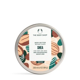The Body Shop Shea Body Butter - Hydrating & Moisturizing Skincare for Very Dry Skin - Vegan - 6.4 oz