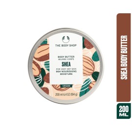 The Body Shop Shea Body Butter - Hydrating & Moisturizing Skincare for Very Dry Skin - Vegan - 6.4 oz The Body Shop Shea Body Butter - Hydrating & Moisturizing Skincare for Very Dry Skin - Vegan - 6.4 oz