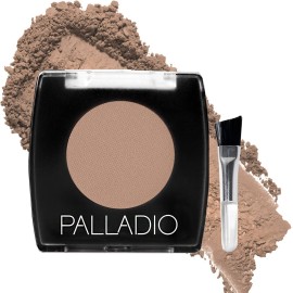 Palladio Brow Powder for Eyebrows, Soft and Natural Eyebrow Powder with Jojoba Oil & Shea Butter, Helps Enhance & Define Brows, Compact Size for Purse or Travel, Includes Applicator Brush, Taupe Palladio Brow Powder for Eyebrows, Soft and Natural Eyebrow Powder with Jojoba Oil & Shea Butter, Helps Enhance & Define Brows, Compact Size for Purse or Travel, Includes Applicator Brush, Taupe