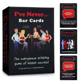 I\'ve Never...? Bar Cards - Hilarious Truth or Dare Game for Parties, Vacations, and Game Nights, Perfect for Friends and Adults | 2+ Players | Ages 17+ I\'ve Never...? Bar Cards - Hilarious Truth or Dare Game for Parties, Vacations, and Game Nights, Perfect for Friends and Adults | 2+ Players | Ages 17+