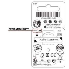 Power One Size 312 Hearing Aid Battery No Mercury, 60 Batteries Power One Size 312 Hearing Aid Battery No Mercury, 60 Batteries