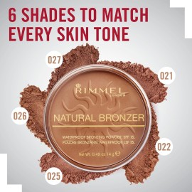 Rimmel London Natural - 022 Sun Bronze - Bronzer, Matte Finish, 0.49oz Rimmel London Natural - 022 Sun Bronze - Bronzer, Matte Finish, 0.49oz