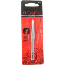 Revlon Stainless Steel Accurate Tweezing 1 ea (Pack of 2) Revlon Stainless Steel Accurate Tweezing 1 ea (Pack of 2)
