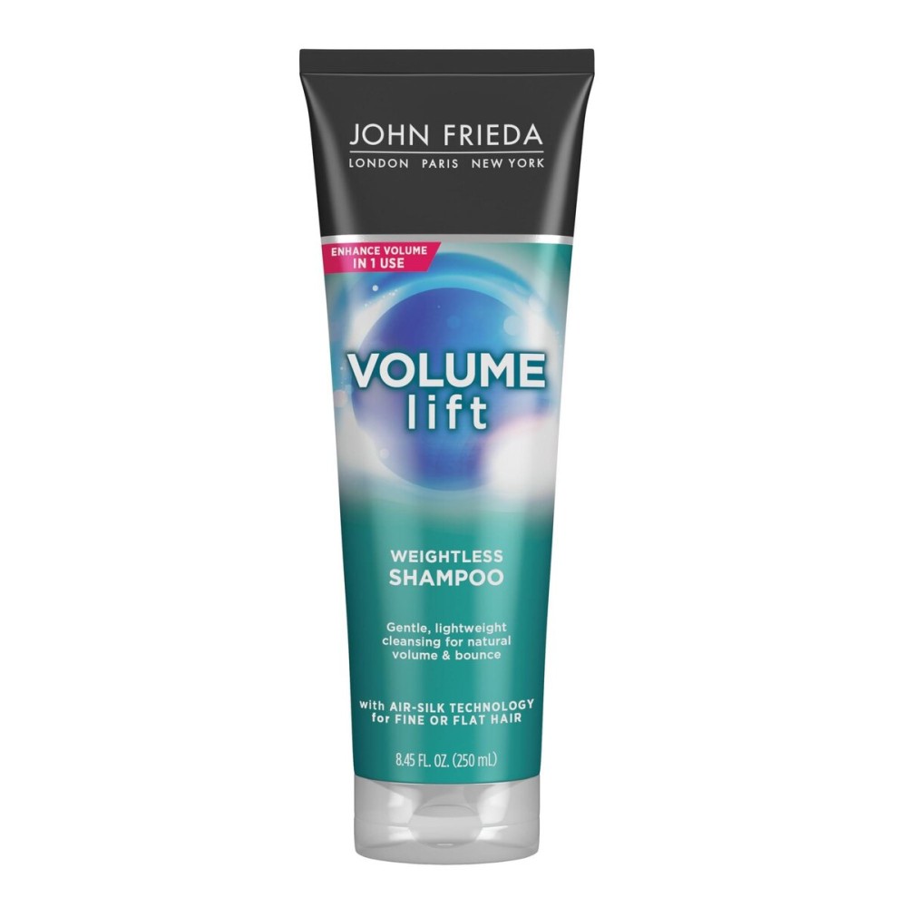 John Frieda Volume Lift Weightless Shampoo, Lightweight Volumizing Shampoo with Air-Silk Technology for Fine or Flat Hair, Adds Natural Fullness, Safe for Color-Treated Hair, 8.45 Oz John Frieda Volume Lift Weightless Shampoo, Lightweight Volumizing Shampoo with Air-Silk Technology for Fine or Flat Hair, Adds Natural Fullness, Safe for Color-Treated Hair, 8.45 Oz