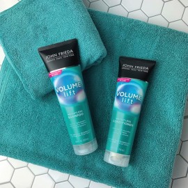 John Frieda Volume Lift Weightless Shampoo, Lightweight Volumizing Shampoo with Air-Silk Technology for Fine or Flat Hair, Adds Natural Fullness, Safe for Color-Treated Hair, 8.45 Oz John Frieda Volume Lift Weightless Shampoo, Lightweight Volumizing Shampoo with Air-Silk Technology for Fine or Flat Hair, Adds Natural Fullness, Safe for Color-Treated Hair, 8.45 Oz