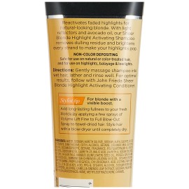 John Frieda sheer blonde Highlight Activating Enhancing Shampoo For Lighter Blondes 8.45 oz