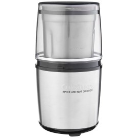 Cuisinart SG-10 Electric Spice-and-Nut Grinder, Stainless/Black, Mini
