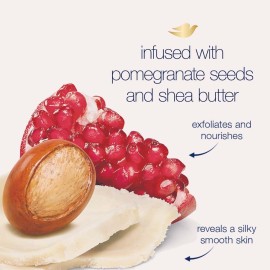 Dove Scrub Pomegranate & Shea Butter For Silky, Soft Skin Body Scrub Exfoliates and Provides Lasting Nourishment 10.5 oz Dove Scrub Pomegranate & Shea Butter For Silky, Soft Skin Body Scrub Exfoliates and Provides Lasting Nourishment 10.5 oz