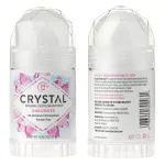 CRYSTAL Mineral Deodorant Stick - Unscented Body Deodorant With 24-Hour Odor Protection, Non-Staining & Non-Sticky, Aluminum Chloride & Paraben Free, 4.25 oz, (2 Pack) (Packaging May Vary)