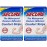 Secure Denture Adhesive Strips - Zinc Free - Waterproof - Comfortable Cushion Fit for Uppers & Lowers - Extra Firm All-Day-Hold - No Mess - Clean Ingredients - 30 Strips (2 Pack)