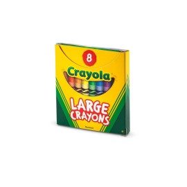 Crayola Large Crayons - Assorted (8 Count), Giant Crayons for Kids & Toddlers, Ages 2+ Crayola Large Crayons - Assorted (8 Count), Giant Crayons for Kids & Toddlers, Ages 2+