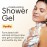ShiKai Daily Moisturizing Shower Gel (Vanilla, 12oz, Pack of 3) | Gentle Formula | Aloe Vera & Oatmeal for Soft, Healthy Skin | Dry Skin Relief