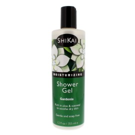Shikai - Daily Moisturizing Shower Gel, Rich in Aloe Vera & Oatmeal That Leaves Skin Noticeably Softer & Healthier, Relief For Dry Skin, Gentle Soap-Free Formula (Gardenia, 12 Ounces, Pack of 3) Shikai - Daily Moisturizing Shower Gel, Rich in Aloe Vera & Oatmeal That Leaves Skin Noticeably Softer & Healthier, Relief For Dry Skin, Gentle Soap-Free Formula (Gardenia, 12 Ounces, Pack of 3)
