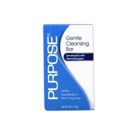 Purpose Gentle Cleansing Bar, 6-Ounce Bars (Pack of 6) Purpose Gentle Cleansing Bar, 6-Ounce Bars (Pack of 6)