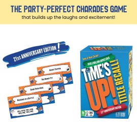 R&R Games Times Up!- Title Recall, Card Game, Charades Card Game R&R Games Times Up!- Title Recall, Card Game, Charades Card Game