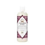 Nubian Heritage Body Wash Goats Milk and Chai Soothing & Hydrating Body Cleanser Made with Fair Trade Shea Butter, 13 oz
