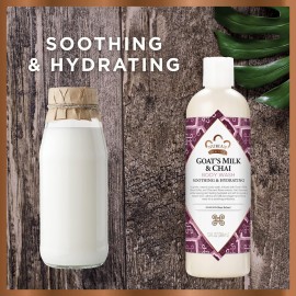 Nubian Heritage Body Wash Goats Milk and Chai Soothing & Hydrating Body Cleanser Made with Fair Trade Shea Butter, 13 oz Nubian Heritage Body Wash Goats Milk and Chai Soothing & Hydrating Body Cleanser Made with Fair Trade Shea Butter, 13 oz