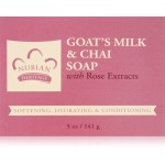 Nubian Heritage Soap Bar, Goats Milk and Chai, 5 Ounce