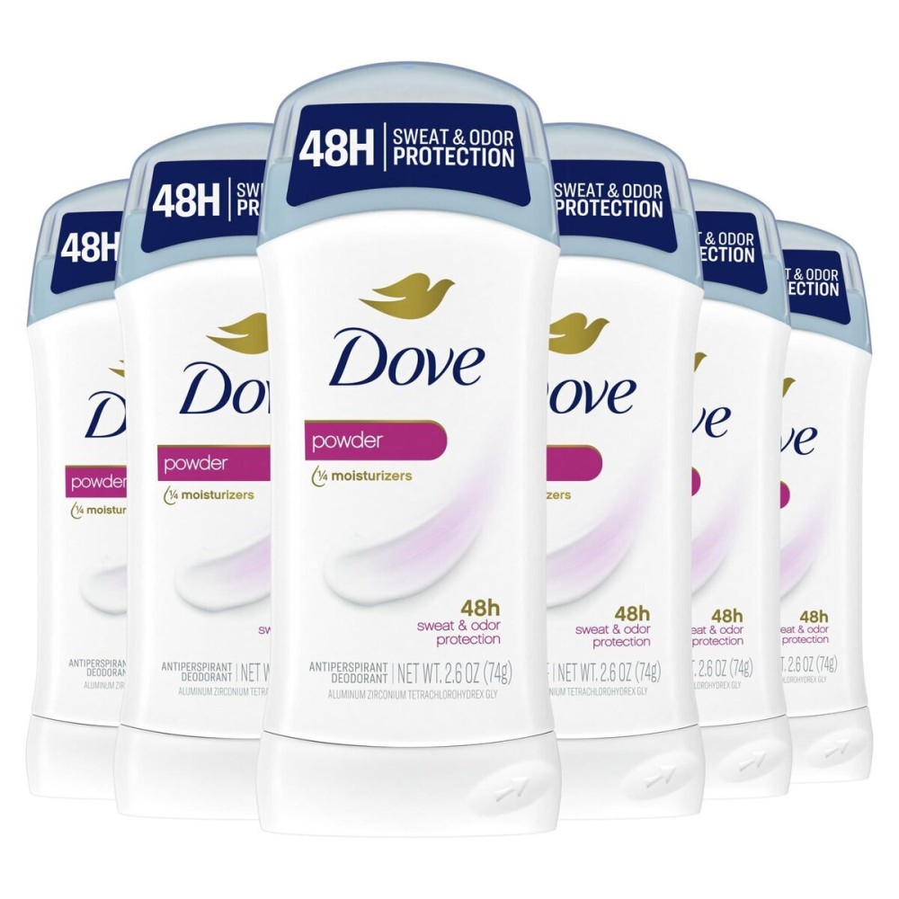 Dove Antiperspirant Deodorant, Powder 2.6 Ounce (Pack of 6) Dove Antiperspirant Deodorant, Powder 2.6 Ounce (Pack of 6)