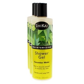 ShiKai Daily Moisturizing Shower Gel (Cucumber Melon, 12oz, Pack of 3) | Gentle Formula | Aloe Vera & Oatmeal for Soft, Healthy Skin | Dry Skin Relief ShiKai Daily Moisturizing Shower Gel (Cucumber Melon, 12oz, Pack of 3) | Gentle Formula | Aloe Vera & Oatmeal for Soft, Healthy Skin | Dry Skin Relief