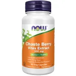 NOW Supplements, Chaste Berry Vitex Extract 300 mg with Dong Quai, Women\'s Health*, 90 Veg Capsules