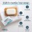 Castile Bar Soap by Kirks | Clean Soap for Men, Women & Children | Premium Coconut Oil | Sensitive Skin Formula, Vegan | Fragrance-Free/Unscented | 4 oz. Bars - 12 Pack