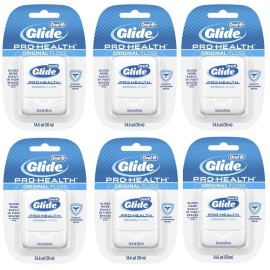 Oral-B Glide Pro-Health Original Floss 50 M (Pack of 6)